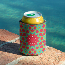 Christmas Holiday Charm Pattern Blikjeskoeler