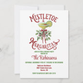Christmas Holiday Cocktail Party Invitation Kaart (Voorkant)