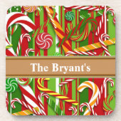 CHRISTMAS HOLIDAY CORK ONDERZETTERS SJABLOON (Voorkant)