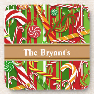 CHRISTMAS HOLIDAY CORK ONDERZETTERS SJABLOON