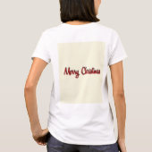 Christmas Holiday Cute Candy Peppermint T-Shirt (Achterkant)
