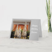 CHRISTMAS HOLIDAY DECOR "BOSS" TE CHRISTMAS FEESTDAGEN KAART (Voorkant)