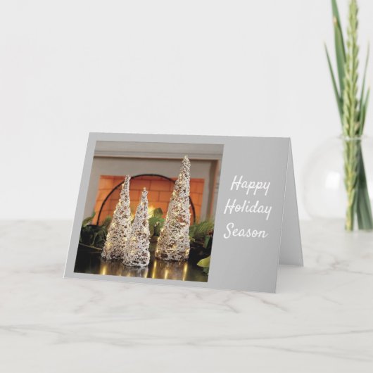 CHRISTMAS HOLIDAY DECOR "BOSS" TE CHRISTMAS FEESTDAGEN KAART (Voorkant)