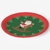 Christmas Holiday Equestrian Party Papieren Bordje (Gekanteld)