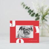 CHRISTMAS HOLIDAY FOTO | Kerstfeest Briefkaart (Staand voorkant)