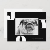 CHRISTMAS HOLIDAY FOTO | Kerstfeest Briefkaart (Voorkant / Achterkant)