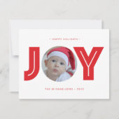 CHRISTMAS HOLIDAY FOTO | Kerstfeest Feestdagenkaart (Voorkant)