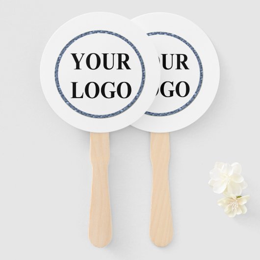 Christmas Holiday Gift VOEG UW LOGO Merry Xmas Handwaaier (Voorkant en achterkant)