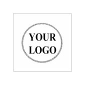 Christmas Holiday Gift VOEG UW LOGO Merry Xmas Rubberstempel (Afrduk)