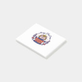 CHRISTMAS HOLIDAY HEDGEHOG POST-IT® NOTES (Schuin)