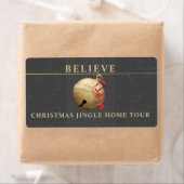 CHRISTMAS HOLIDAY JINGLE BELL ETIKET (Insitu)