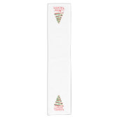Christmas Holiday  Korte Tafelloper (Voorkant)