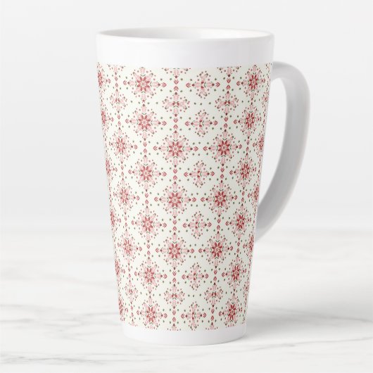 Christmas Holiday Latte Mug Latte Mok (Rechterhoek)