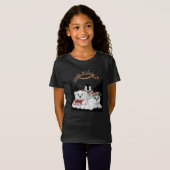 Christmas holiday Northpole bear penguin seal T-shirt (Voorkant volledig)