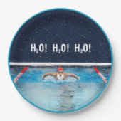 Christmas Holiday Party Papieren Bordje (Voorkant)