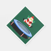 Christmas Holiday Party Trampoline Servet (Hoek)