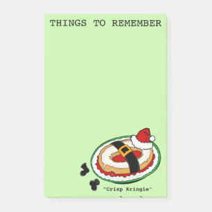 CHRISTMAS HOLIDAY SANTA CLAUS KRINGLE POST-ITS POST-IT® NOTES