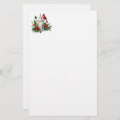 Christmas Holiday Stationery Paper Briefpapier (Voorkant / Achterkant)