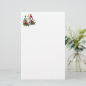 Christmas Holiday Stationery Paper Briefpapier (Staand voorkant)