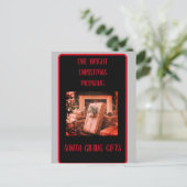 Christmas Holiday Story Briefkaart (Staand voorkant)