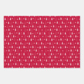 Christmas Holiday Three Pack Inpakpapier Vel (Voorkant 2)