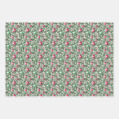 Christmas Holiday Three Pack Inpakpapier Vel (Voorkant)