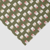 Christmas Holiday Tissue Paper Tissuepapier (Detail)