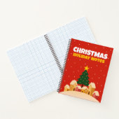 Christmas Holiday Traditions Notebook Graph Notes Notitieboek (Binnen)