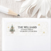  Christmas Holiday Tree Etiket (Insitu)