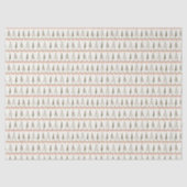 Christmas Holiday Trees Tissue Paper Tissuepapier (Voorkant)