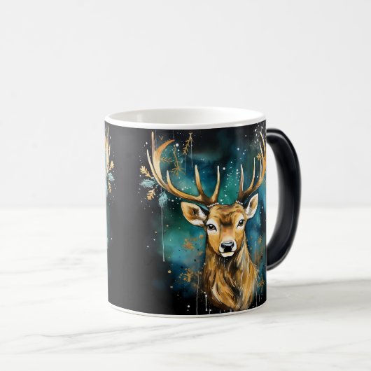 Christmas Holiday Wrap Magische Mok (Voorkant rechts)