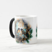 Christmas Holiday Wrap Magische Mok (Voorkant links)