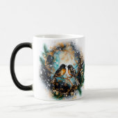 Christmas Holiday Wrap Magische Mok (Links)