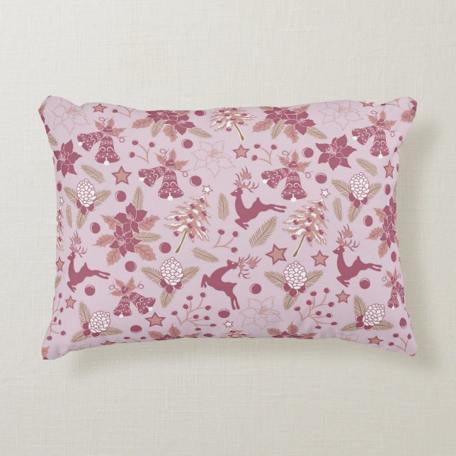 Christmas holidays accent kussen (Voorkant)