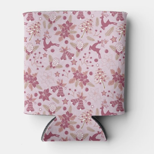 Christmas holidays blikjeskoeler (Voorkant)