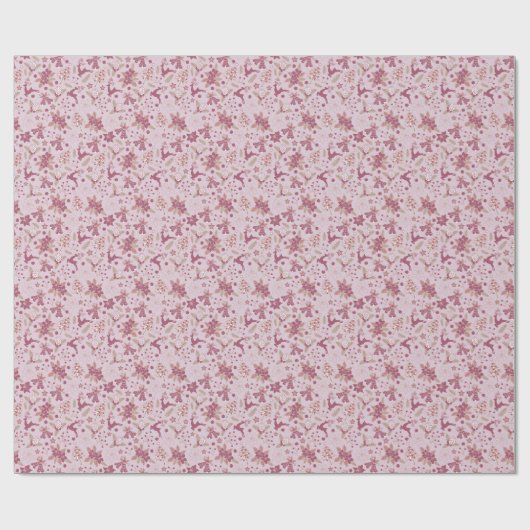 Christmas holidays cadeaupapier (Vlak)