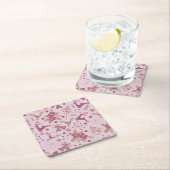 Christmas holidays kartonnen onderzetters (Insitu)