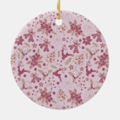 Christmas holidays keramisch ornament (Achterkant)