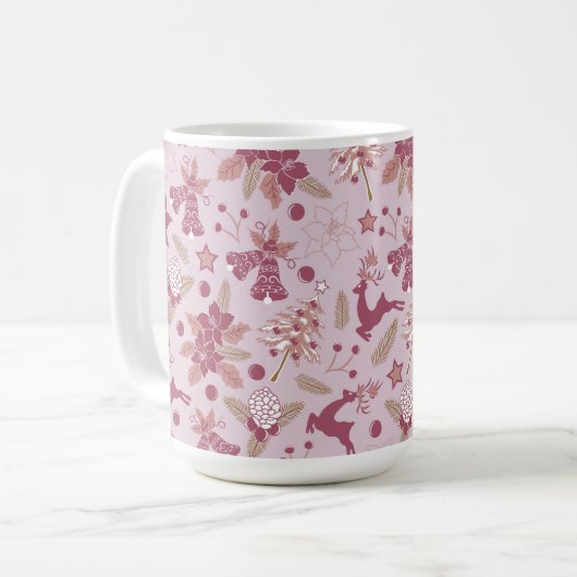 Christmas holidays koffiemok (Voorkant links)