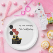 CHristmas Holidays Paper Plate  Papieren Bordje (Feest)