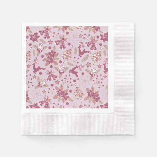 Christmas holidays servet (Voorkant)