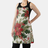 Christmas Holly & Berries" All-Over Print Schort (Insitu)