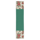 Christmas Holly & Berries" Tafelloper (Voorkant)