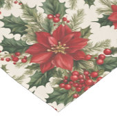 Christmas Holly & Berries" Tafelloper (Hoek)