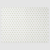 Christmas Holly Pattern Holiday Gift Wrap Feesteli Tissuepapier (Voorkant)