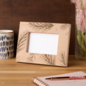 Christmas Holly Wooden Gegraveerde Lijstjes (Links)