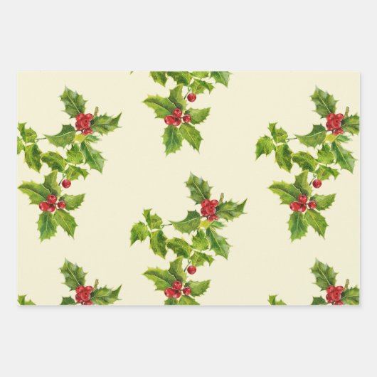 Christmas Holy INPAKPAPIER VEL (Voorkant)