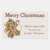 Christmas Home Made Label Sticker (Voorkant)