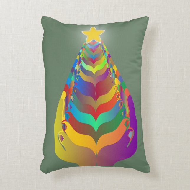 Christmas Hope and Togetherness Accent Kussen (Voorkant(Verticaal))