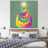 Christmas Hope and Togetherness Canvas Afdruk (Insitu (Slaapkamer))